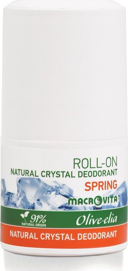 Macrovita Dezodorant roll-on z naturalnym kryształem SPRING 50 ml