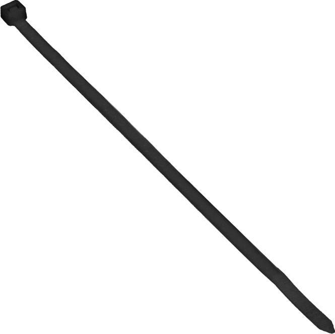 Organizer Orno Opaska kablowa, kolor czarny, odporna na UV, szerokość 4,8mm, długość 200mm, 100 sztuk.