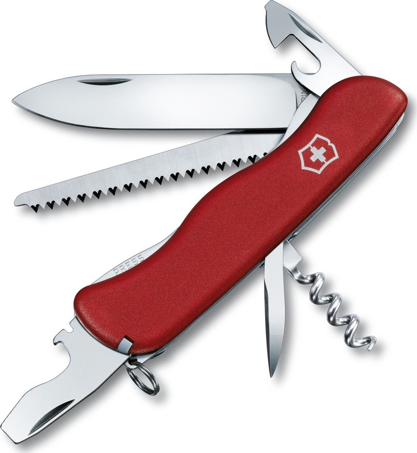Victorinox Scyzoryk Victorinox Forester, czerwony, Nylon, 111mm