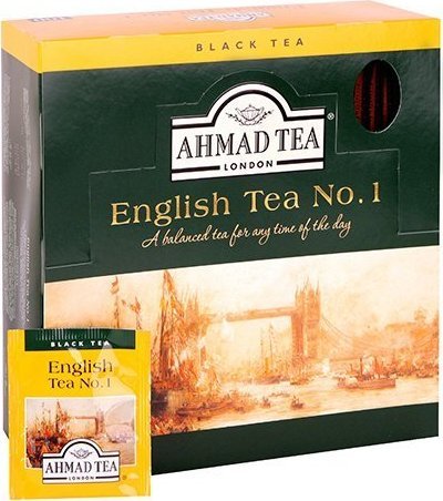 Ahmad Tea Ahmad tea english tea no.1 herbata czarna 100 torebek kopertowana