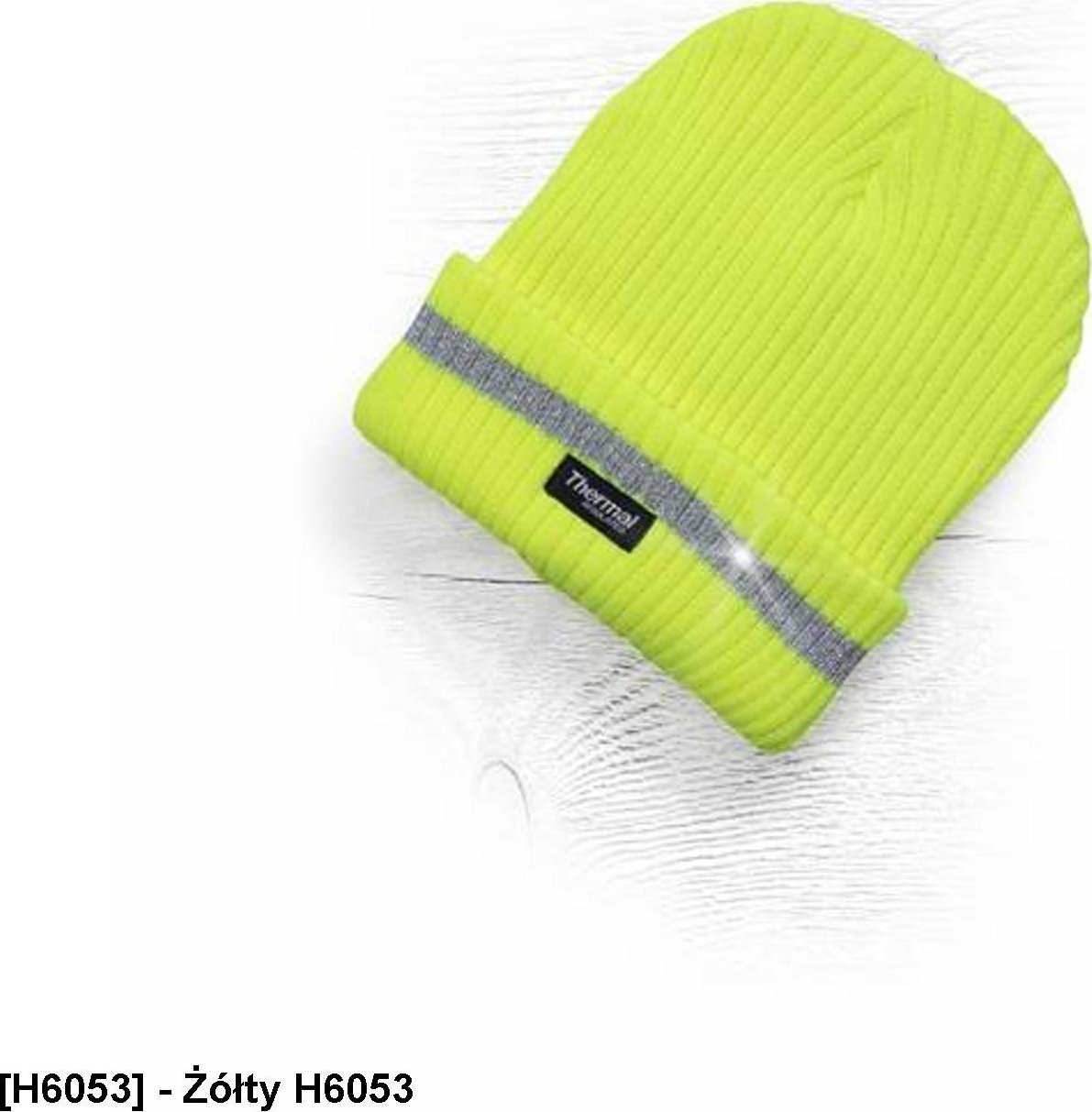 Ardon H6053 - HiViz ARDON SPARK - czapka zimowa + polarowa podszewka żółty - Żółty H6053