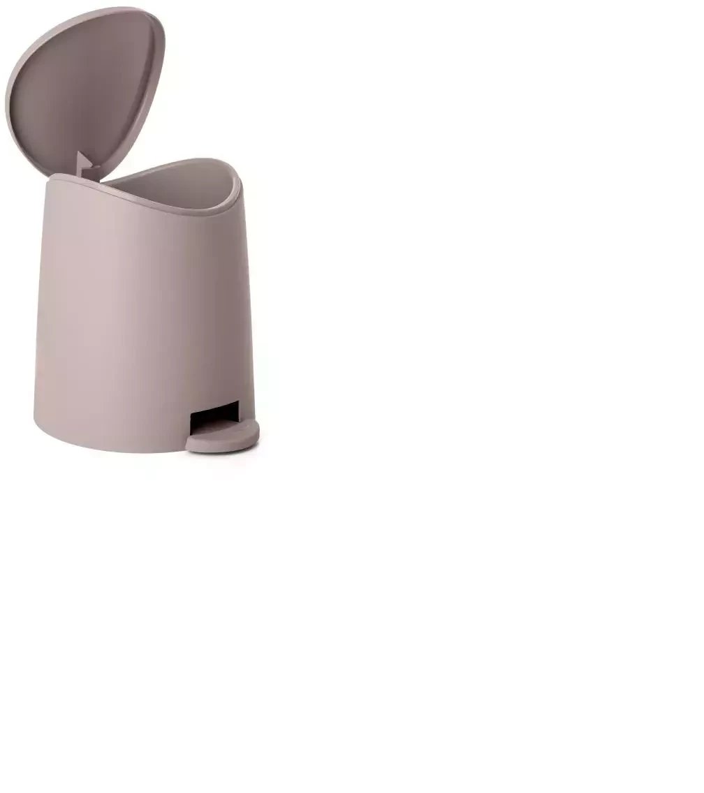 TATAY Bathroom Pedal Bin 3L Standard Brown 1522475