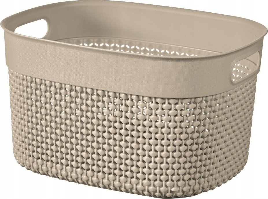 Kadax Curver Pudełko Koszyk 6L Pojemnik Beżowy Eko