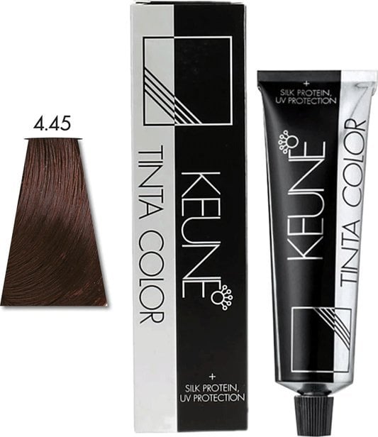 Keune Keune, Tinta Color, Permanent Hair Dye, 4.45 Medium Copper Mahogany Brown, 60 ml For Women