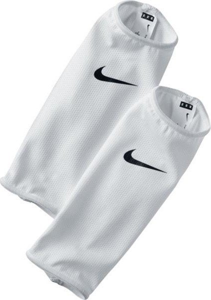 Rękawy do ochraniaczy piłkarskich Nike Guard Lock Sleeves białe SE0174 103 M