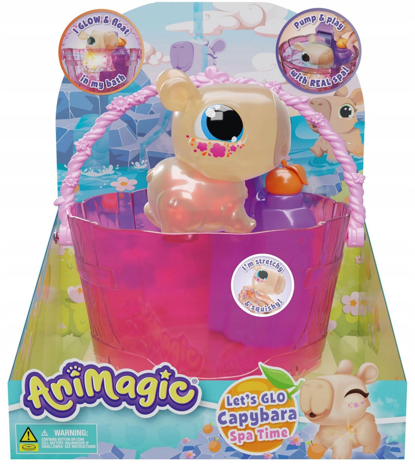 *****GOLIATH Animagic Capybara Spa Time 44150