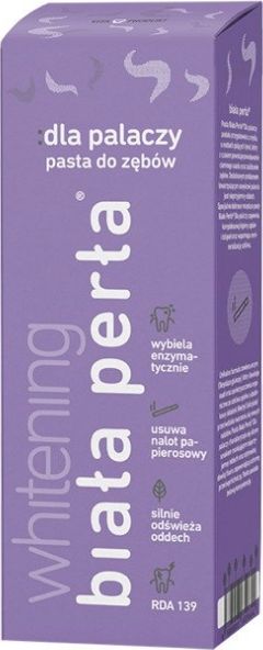 Biała Perła Pasta do zębów Dla palaczy 75ml