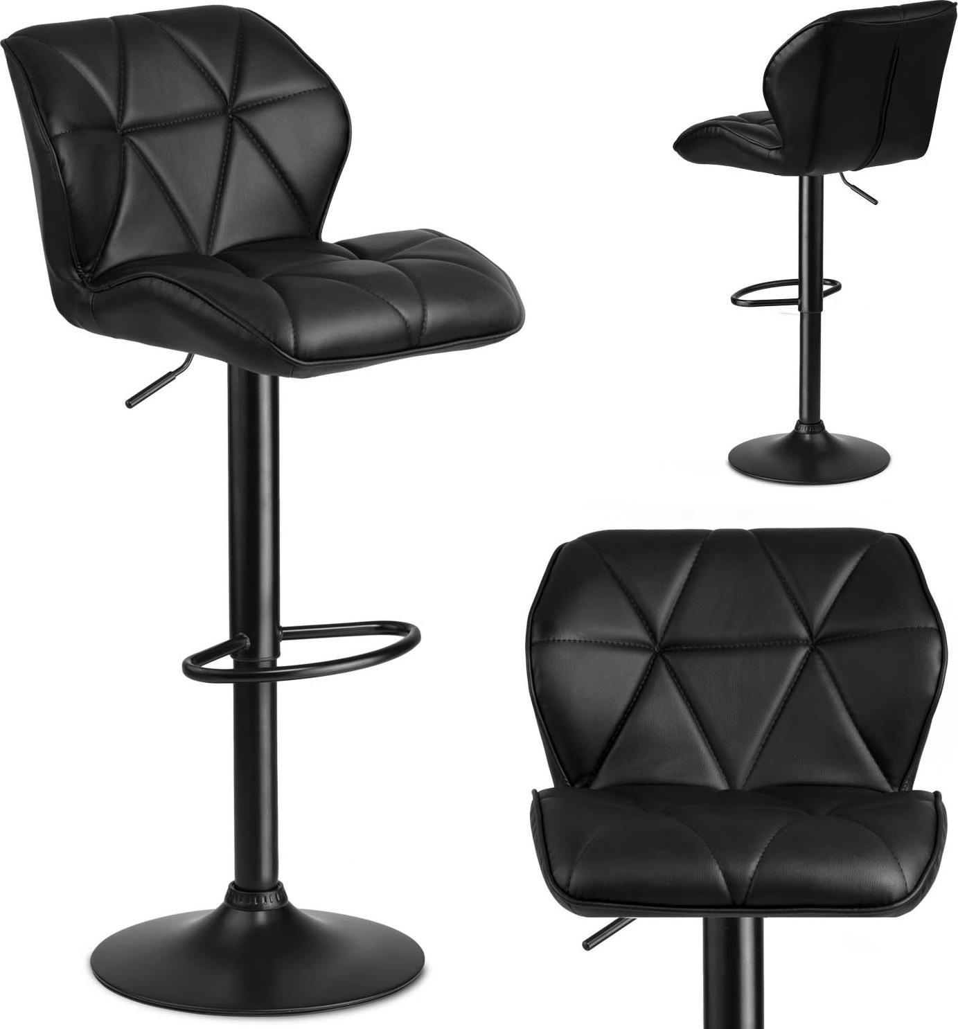 Sofotel Hoker barowy z oparciem Castel czarny