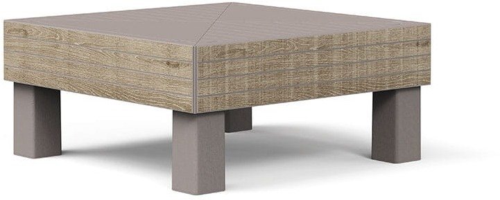 Stolik ogrodowy Elements Ashwood 65x65x39 cm