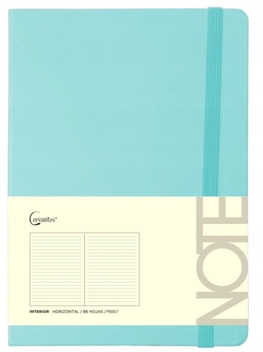 Notatnik A6/96K błękitny MIX