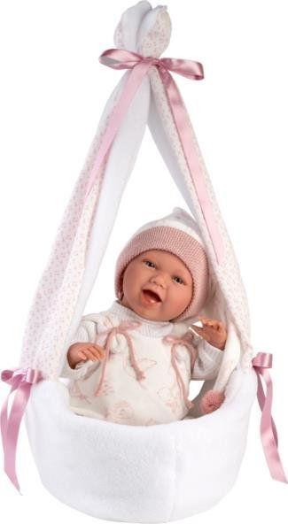 Llorens Llorens 74006 Lalka Śmiejący się bobas Mimi 42 cm