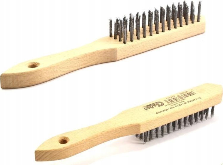 Szczotka do rdzy 4-rzędowy 01-447 stalowa