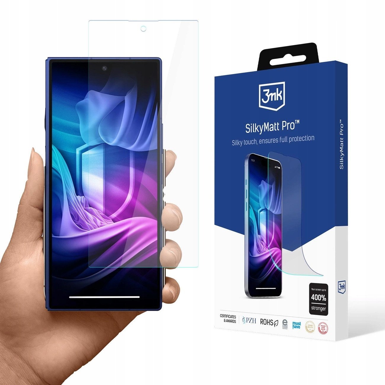 Matowa folia ochronna 3MK Silky Matt Pro do Samsung Galaxy Z Fold7