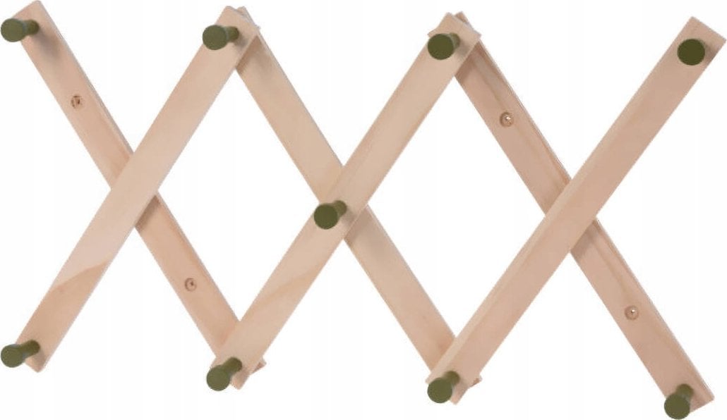 Home Styling Collection Wieszak na ubrania dla dzieci, z drewna sosnowego, 60 cm