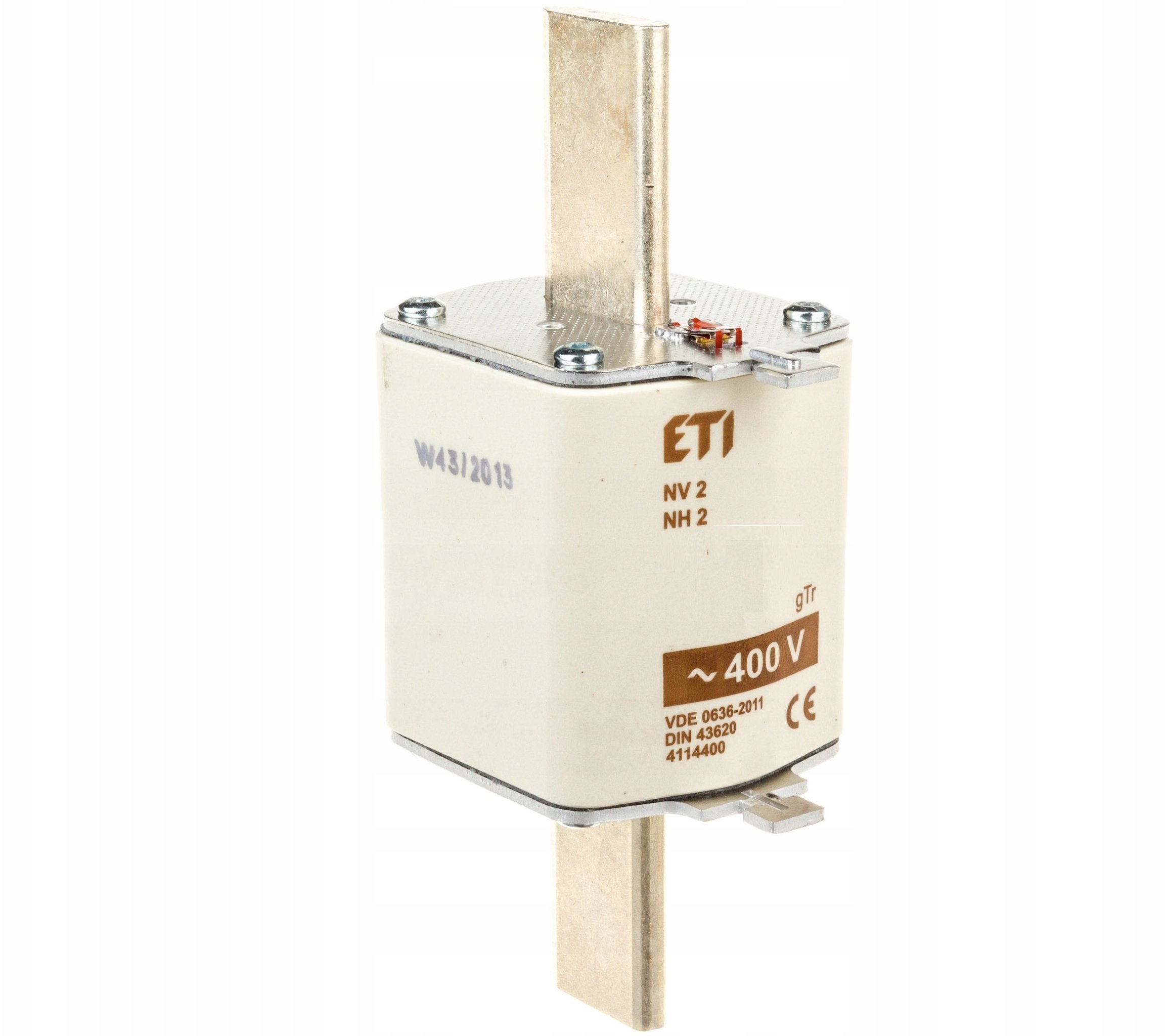 Wkładka bezpiecznikowa NH2 231A gTr 400V 160kVA 004114404