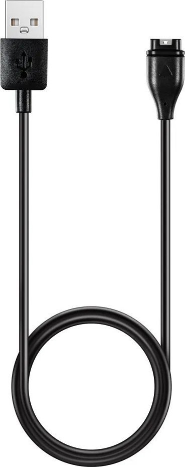 Braders Kabel USB do ładowania GARMIN FENIX 7, 6, 6X, 6S, 5, 5X, 5S, 5 Plus Vivoactive 3 czarny 1m.