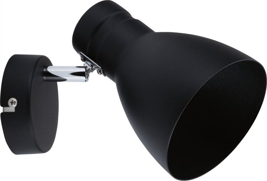Lampa sufitowa Paulmann Reflektor DAVY max.1x20W E27 230V czarny metal