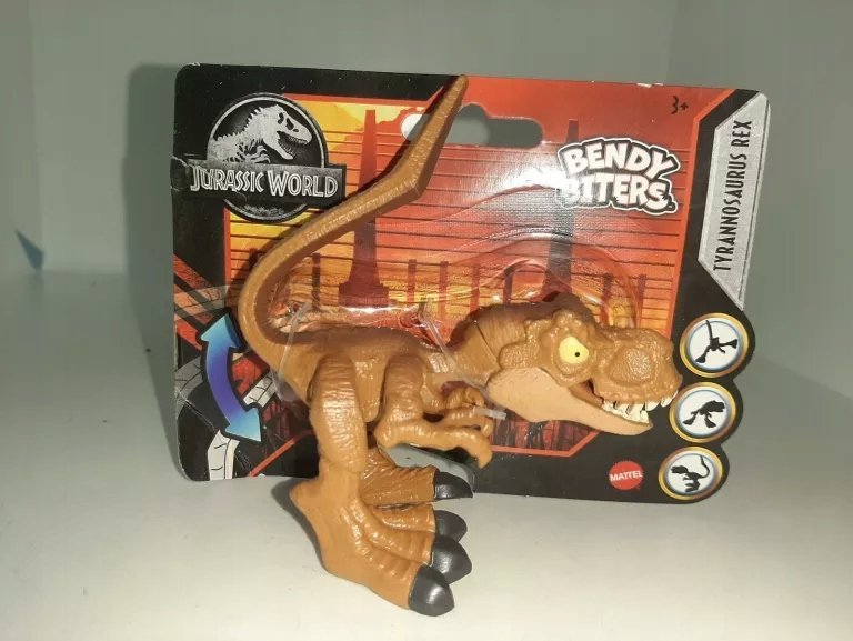 Mattel Jurassic World Bendy Biters Stegosaurus