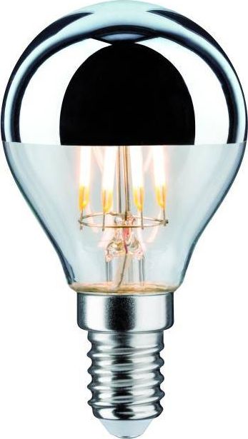 Paulmann Źródło LED Kropla zwierciadło 4,8W 230V 400lm E14 2700K Srebrny ściemniany