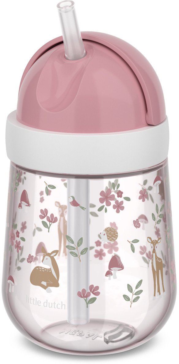 KUBEK DZIECIĘCY ZE SŁOMKĄ 300ML MIO FAIRY GARDEN 108014065406