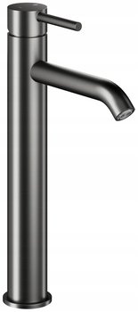 5032-612-61 / KFA / MOZA / BATERIA UMYWALKOWA STOJĄCA NABLATOWA, GUN METAL GREY PVD + CLICK CLACK