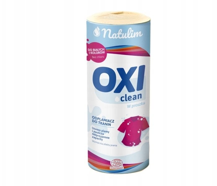 Vanish Natulim OXI clean odplamiacz w proszku do kolorowych tkanin 0,5 kg