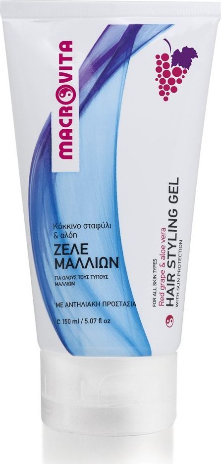 Macrovita MACROVITA żel do stylizacji włosów z bio-czerwonymi winogronami i bio-aloesem 150ml