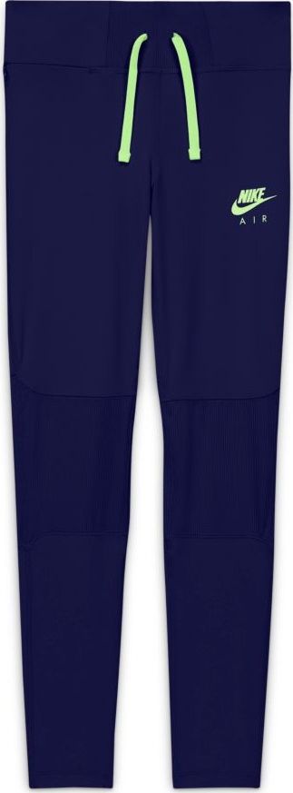 Nike Legginsy Nike Air Big Kids' (Girls') Training Leggings DA1003 492 DA1003 492 granatowy M (137-147cm)