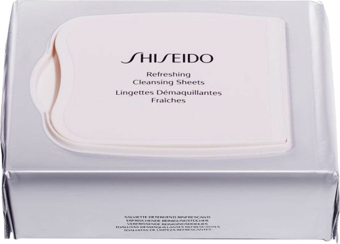 Shiseido Odświeżające chusteczki do demakijażu 30 sztuk
