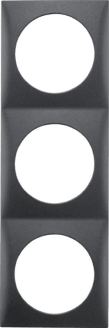 Hager Berker Ramka potrójna antracyt matowy Integro Flow 0918192515 - 0918192515