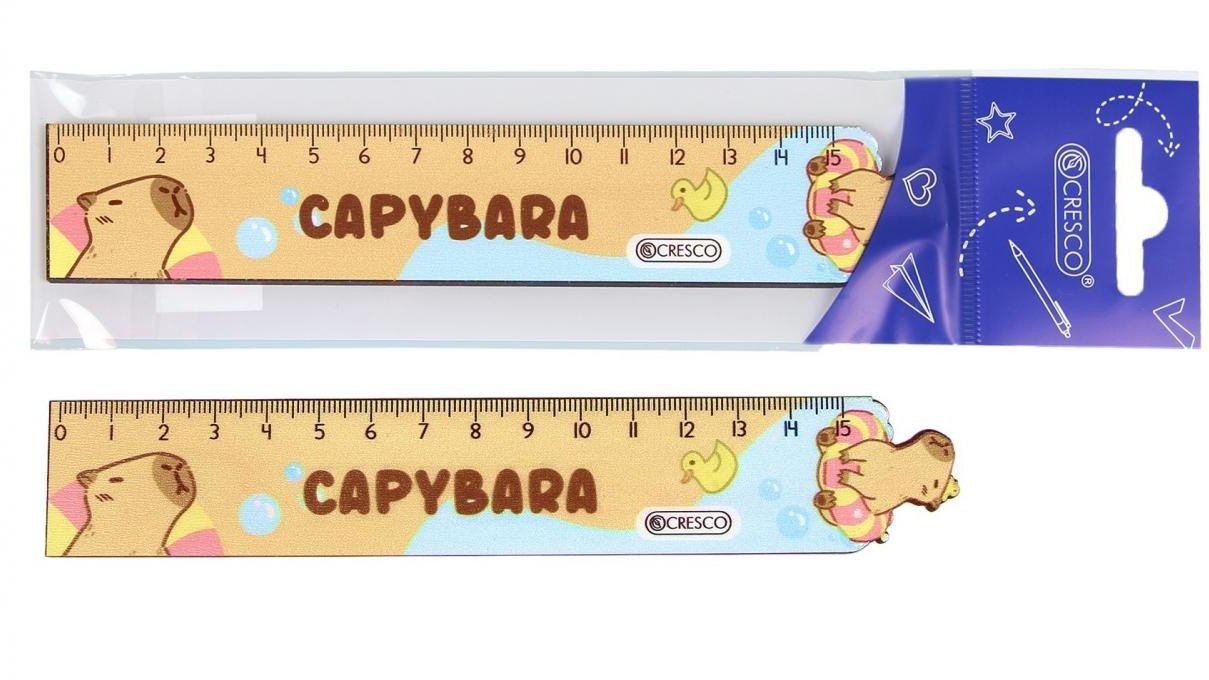 Linijka Kapibara 15cm