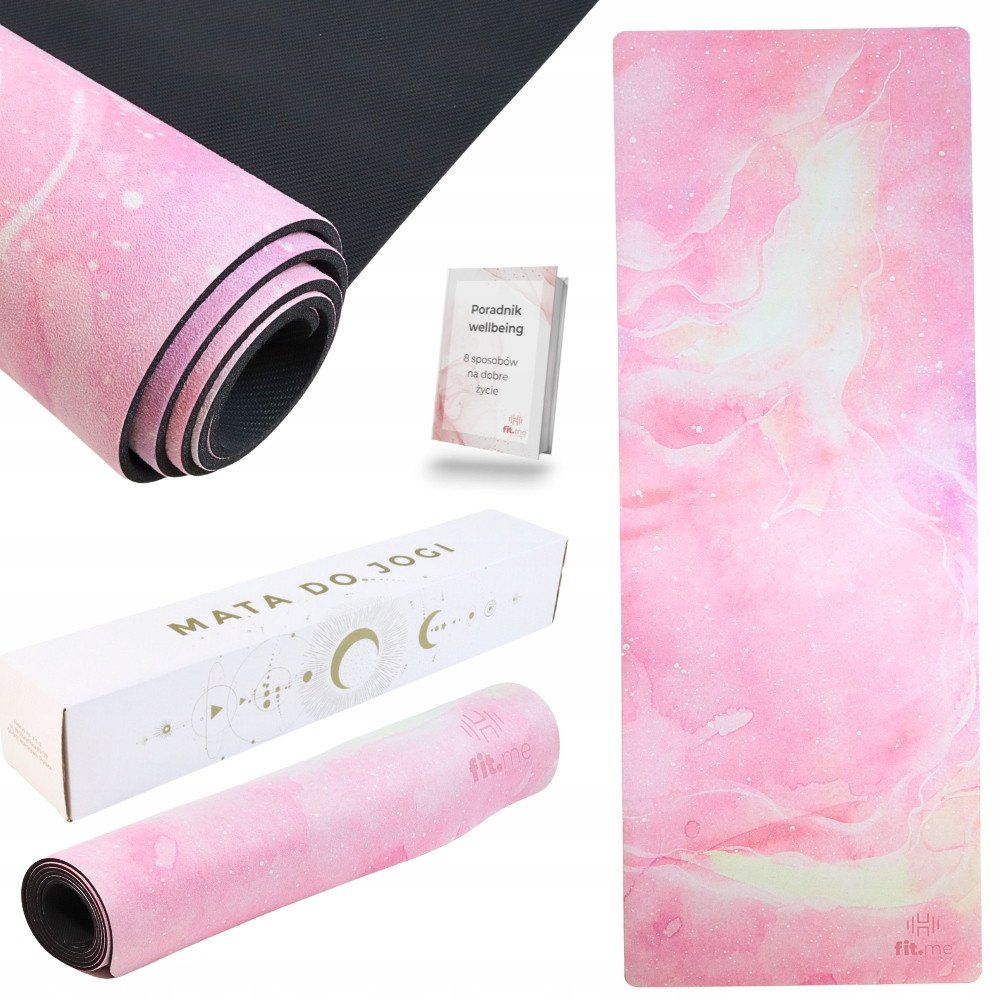 Mata Premium do Jogi Fit.me z Wzorem Galaktyki 4 mm