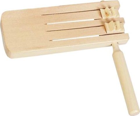 Goki Metoda Marii Montessori Drewniana Terkotka, kołatka dla dzieci podwójna uniw