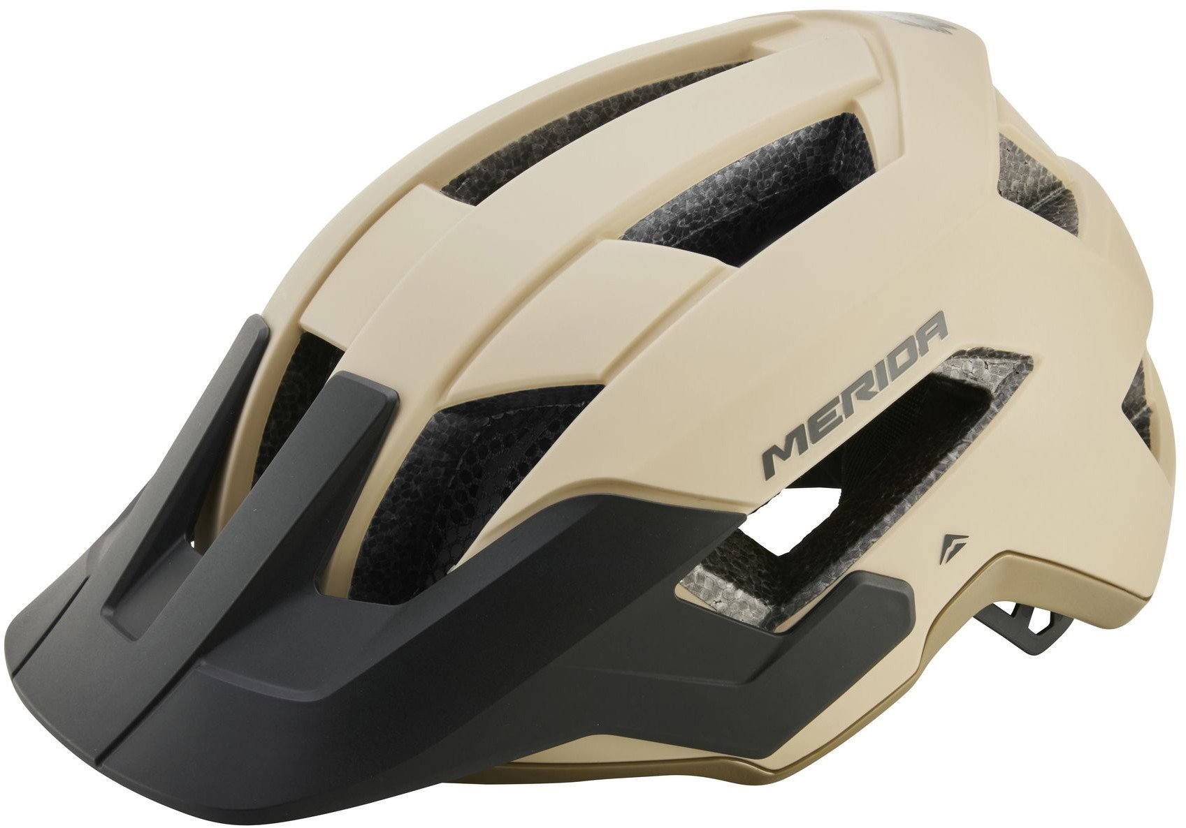 KASK MTB MERIDA NORTH SHORE Rozmiar kasku: 58-62 cm, Wybierz kolor: MATT SAND/GLOSSY BEIGE