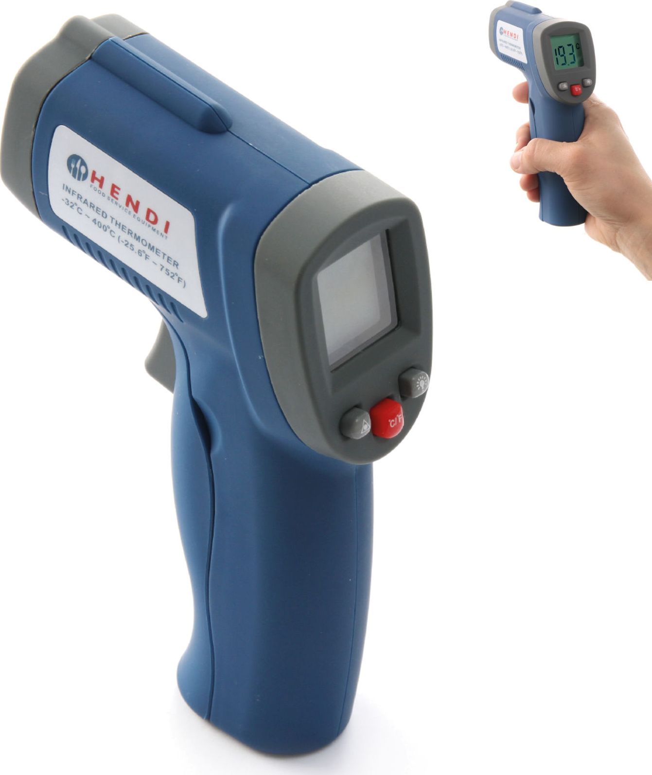 Hendi Termometr gastronomiczny bezdotykowy laserowy - Hendi 271148 Termometr gastronomiczny bezdotykowy laserowy - Hendi 271148