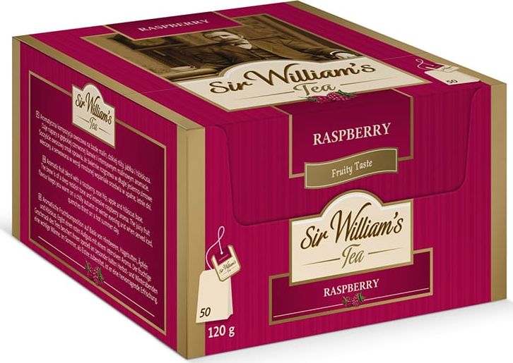 Sir Williams Herbata Raspberry 50 torebek