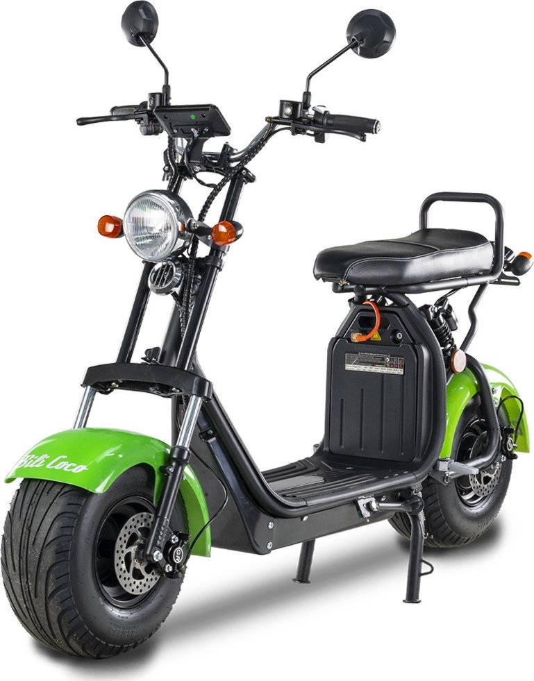 Bili Bike Skuter elektryczny BILI COCO G8 LIGHT 20Ah zielony