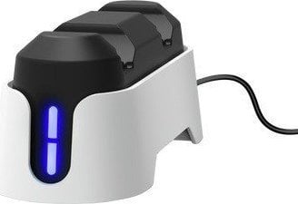 Stacja ładujšca GXT228 2xPAD PS5 Czarno-biała