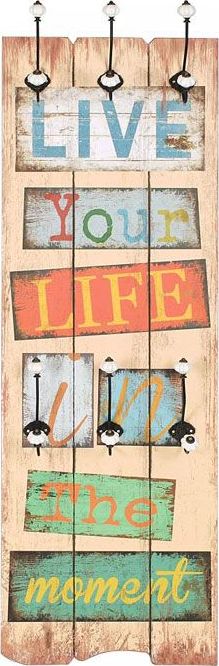 Elior Wieszak ścienny z napisami Marelo 8X