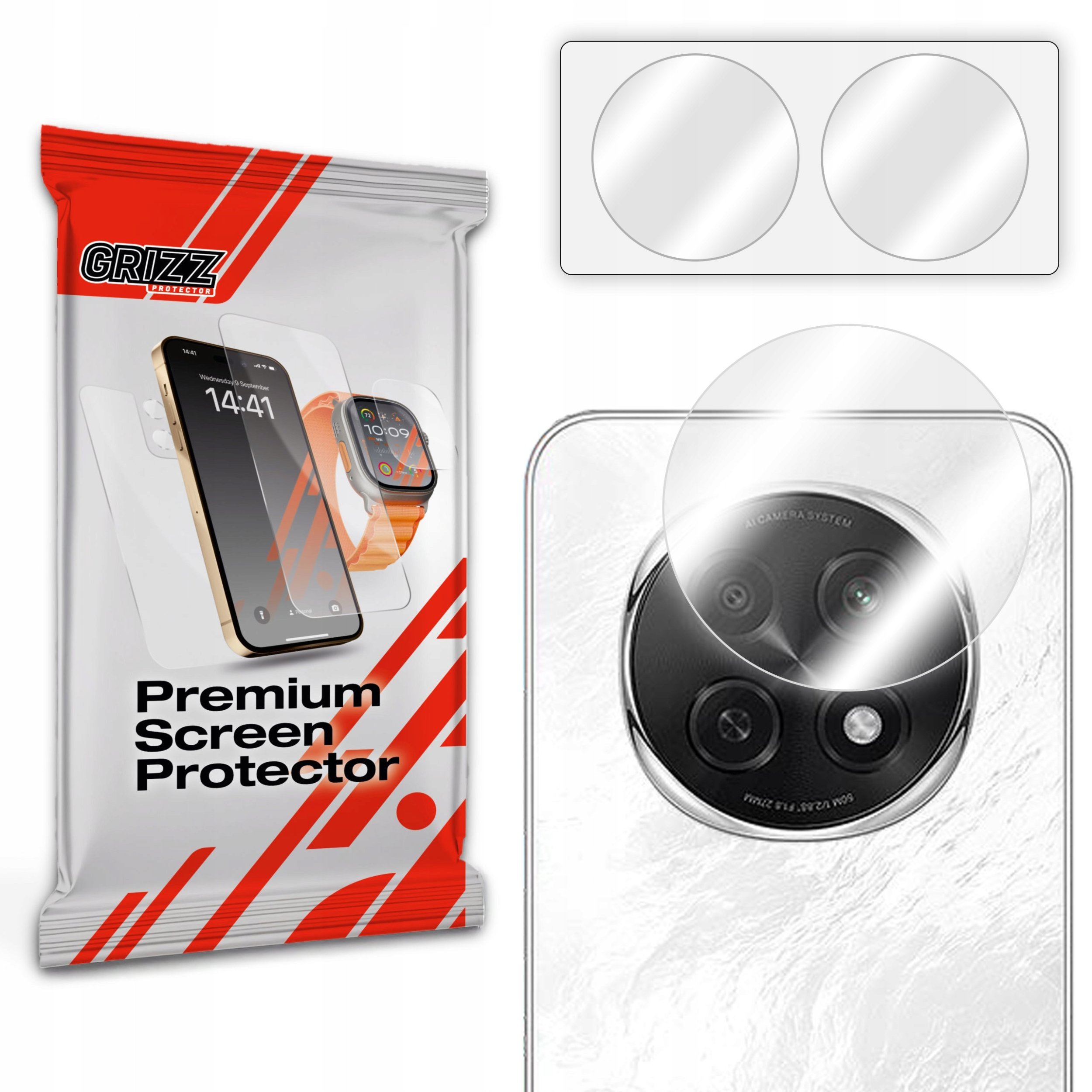 Szkło na aparat GrizzGlass HybridGlass Camera do Oppo F29 Pro