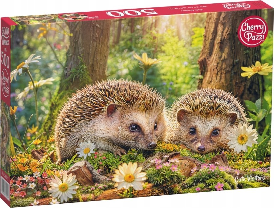 Dėlionė CherryPazzi Cute Visitors, 500 d.