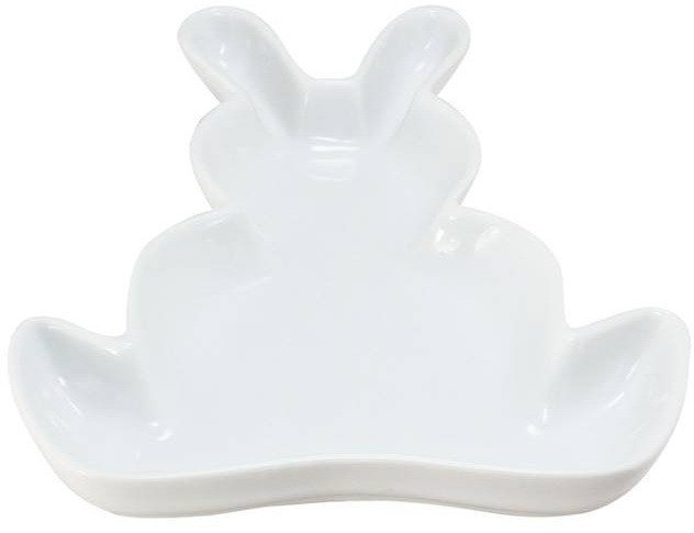 Patera porcelanowa Królik 20 cm