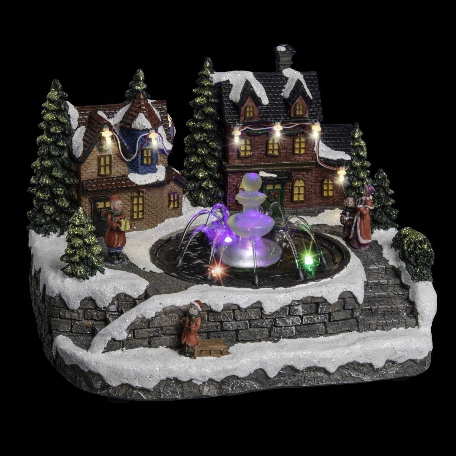 Dekoracja świąteczna Fééric Lights and Christmas szopka