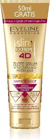 Eveline 4D slim EXTREME Złote serum antycellulitowe 250ml