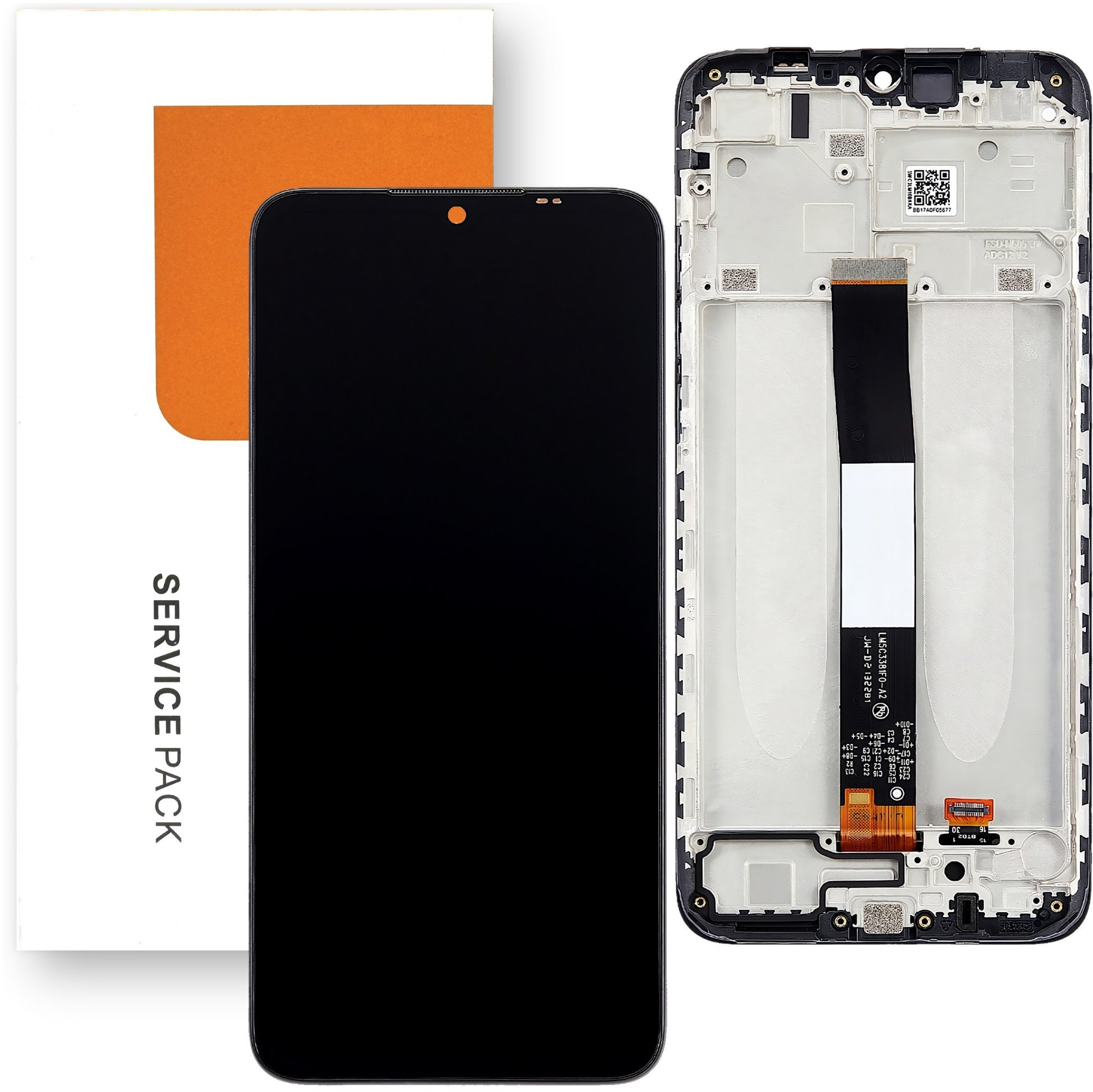 Wyświetlacz do Xiaomi Redmi 10A LCD 220233L2G Ramka Oryginał Mobilepart
