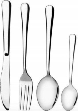 Galicja Komplet 24 sztućców dla 6 osób Boston nierdzewny