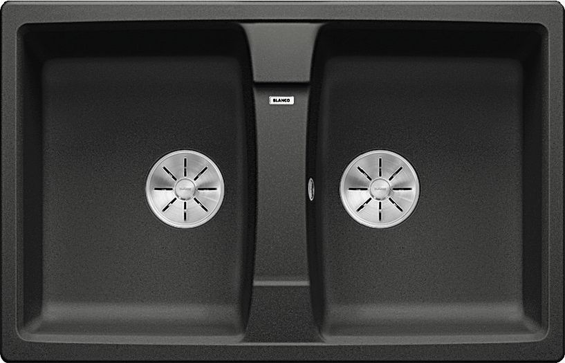 Zlewozmywak Blanco Lexa 8 Silgranit PuraDur Antracyt odwracalny, InFino