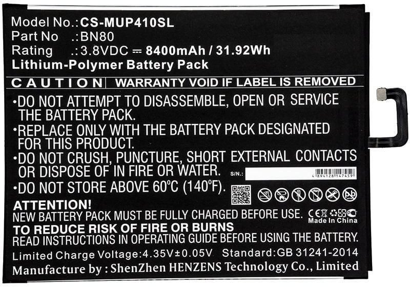 Battery 31.92Wh Li-Pol 3.8V
