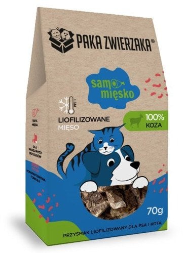 Paka Zwierzaka Samo Mięsko koza przysmak 70g