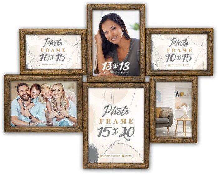 ZEP Amiens Galerie 15x20 3x10x15 2x13x18 Holz ZL486